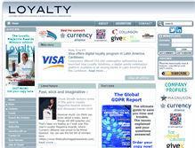 Tablet Screenshot of loyaltymagazine.com